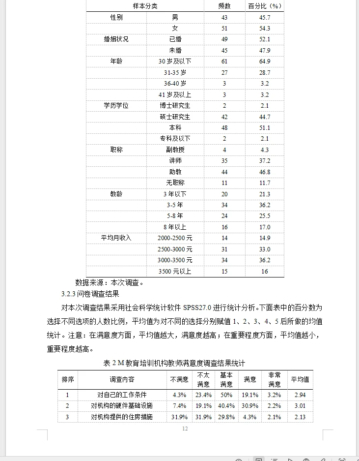 人力资源管理论文范文~员工激励问题及对策