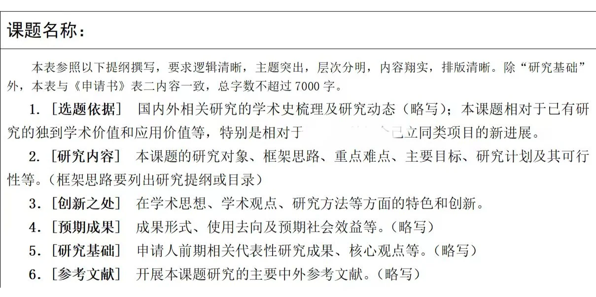 经济管理类课题申请书撰写辅导