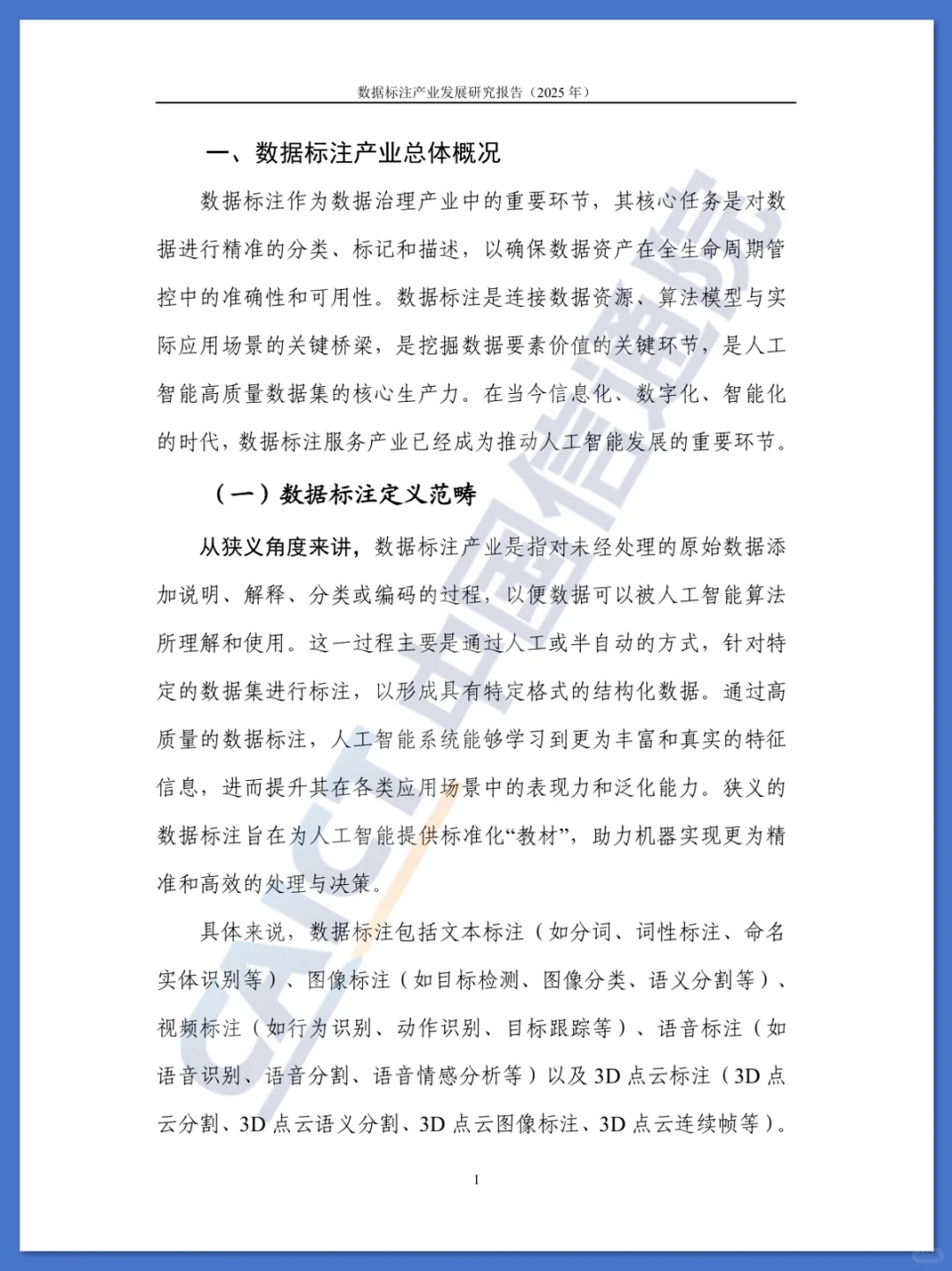 数据标注产业发展研究报告