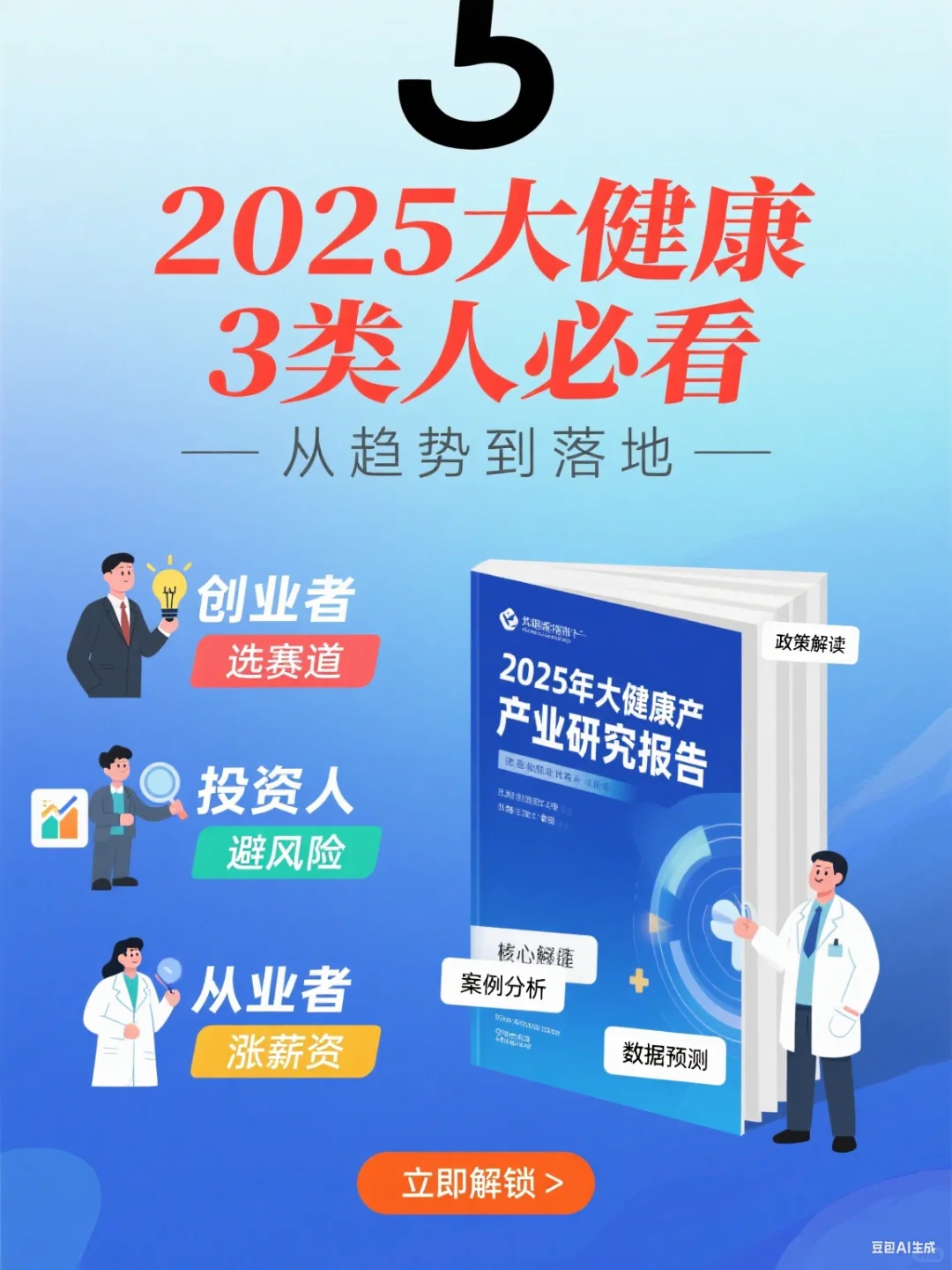 25大健康产业研究报告 抢先掌握大健康趋势