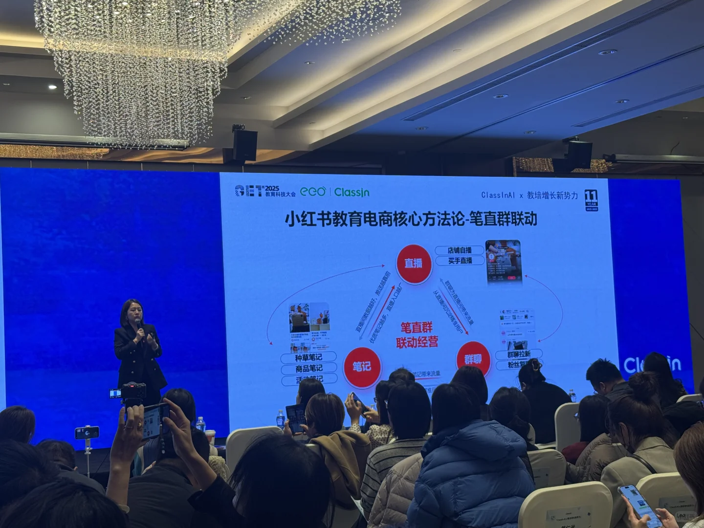 有幸参加小红书教育板块周盼女士线下分享
