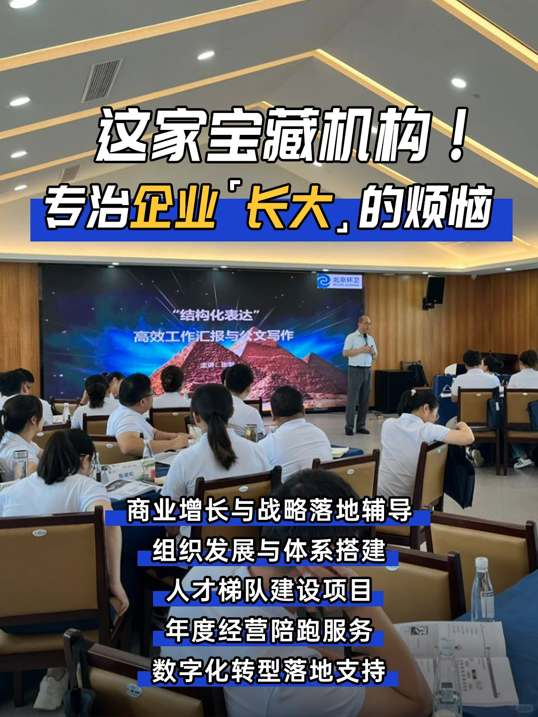 这家宝藏机构!专治企业“长大”的烦恼?