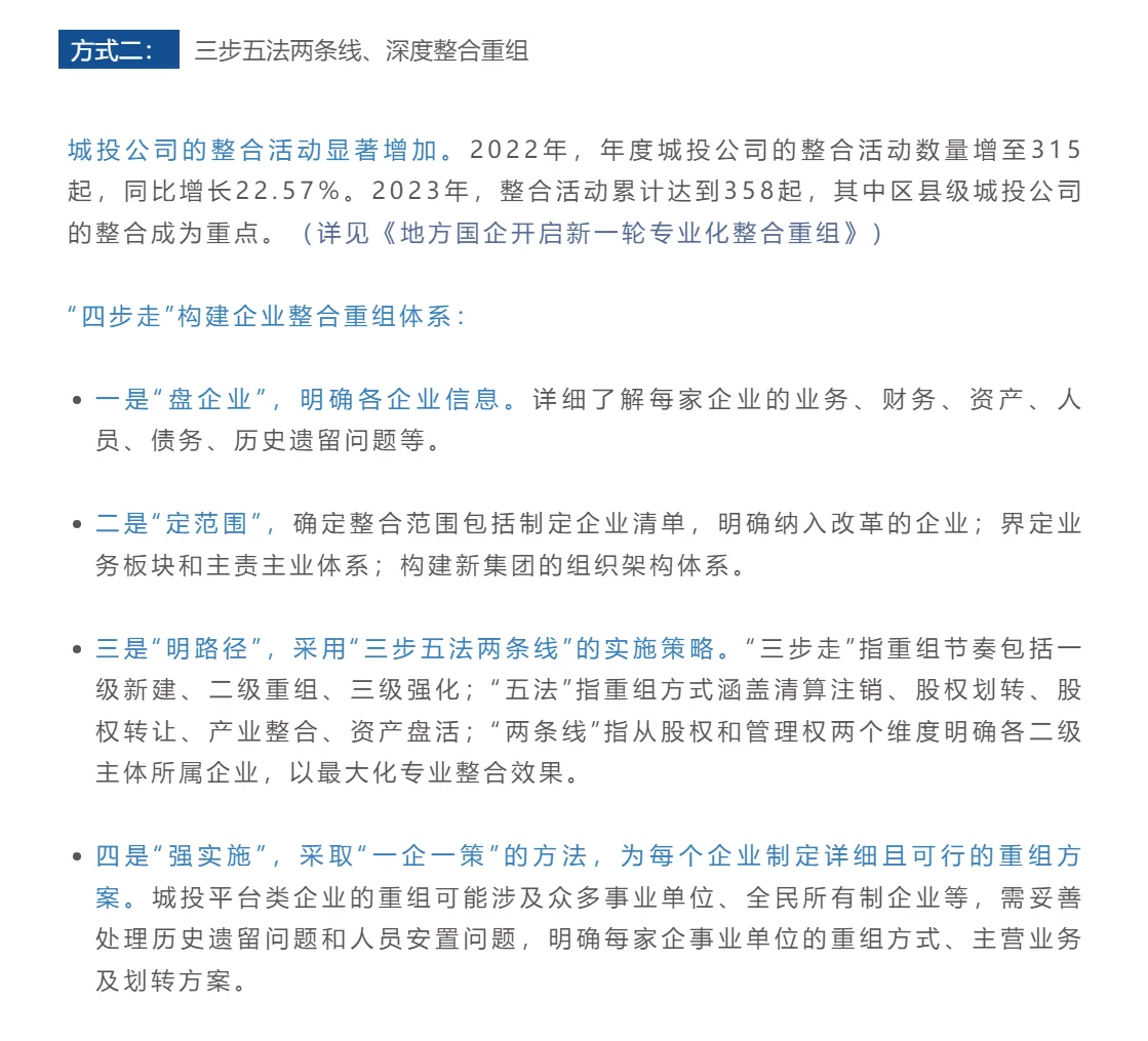 “十五五”城投公司转型:迈向高质量发展