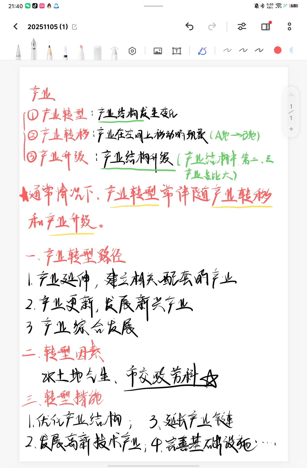 产业转型 你掌握了吗