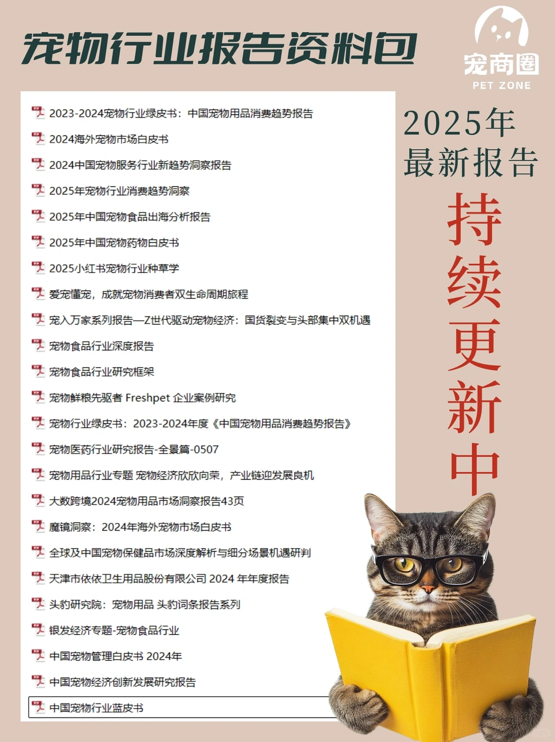 2025最新宠物全行业研究报告大集合