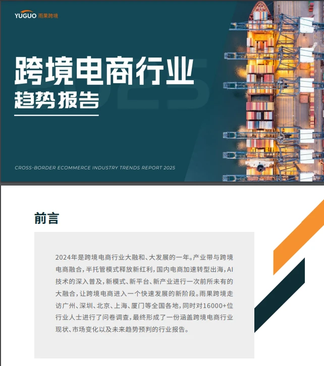52页报告 |【雨果网】2025年跨境电商行业趋势