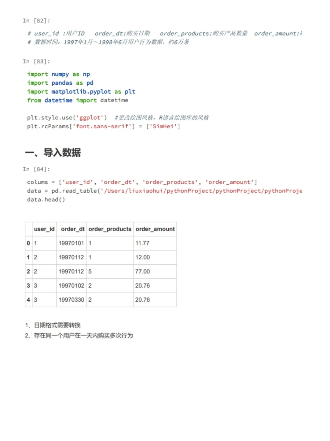 9月数据分析项目第4⃣篇（4/9）