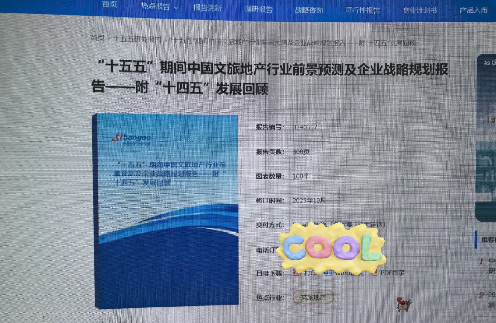 求助，怎么能看这两本蓝皮书的行业报告呢？