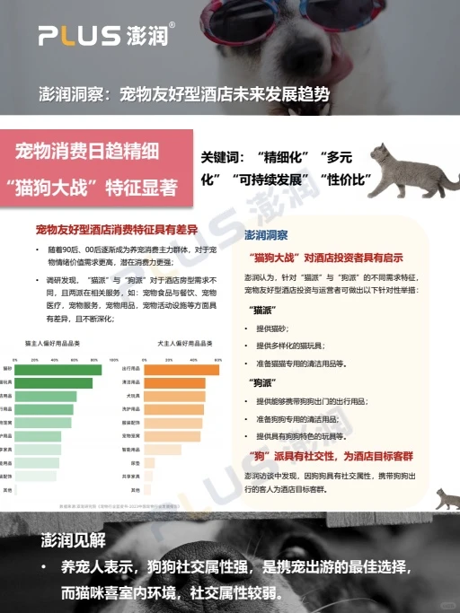 澎润发布|宠物友好型酒店市场洞察报告
