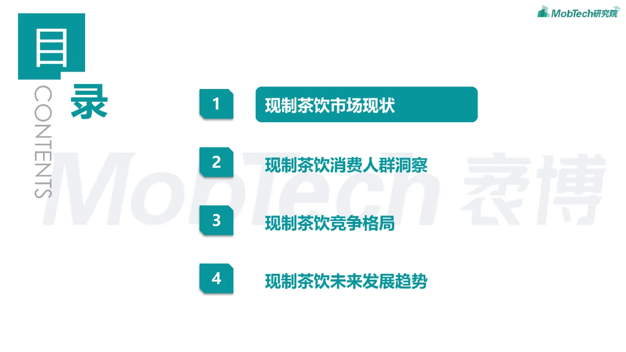 2024年现制茶饮行业研究报告