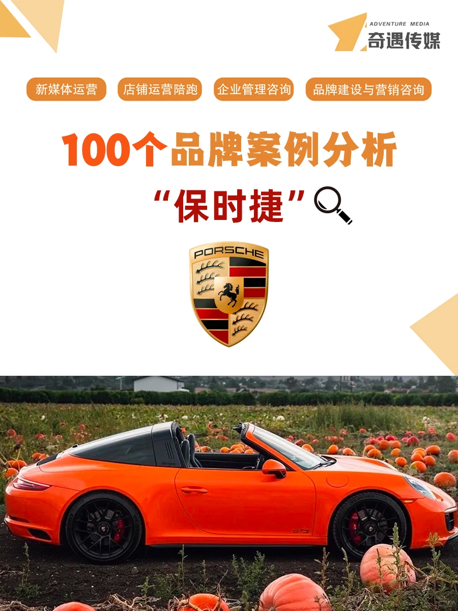 100个品牌案例分析——保时捷