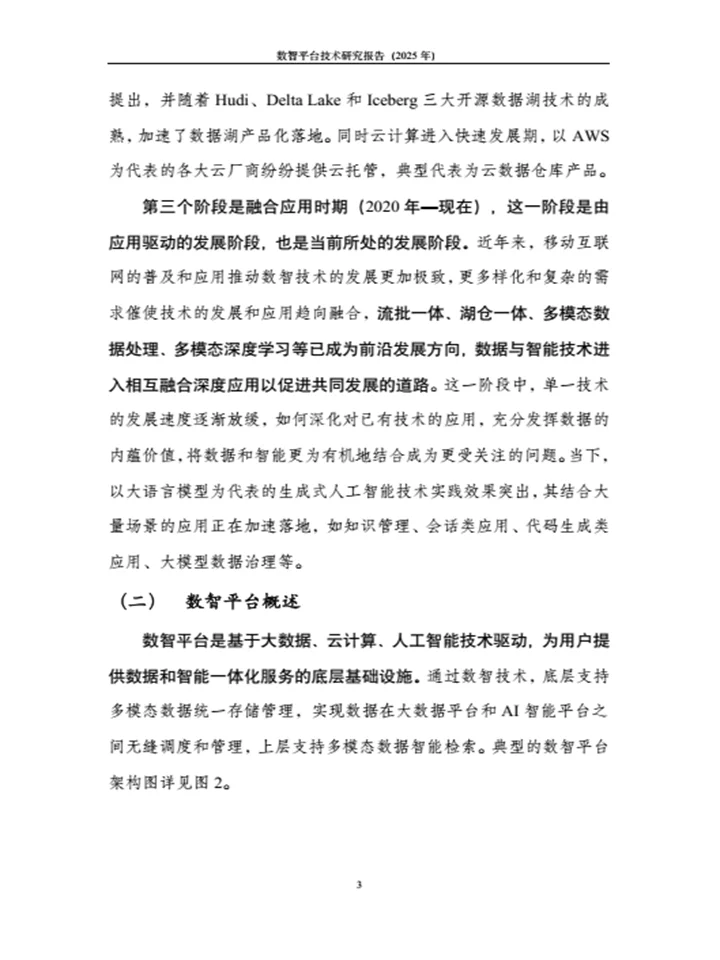 《数智平台技术研究报告》