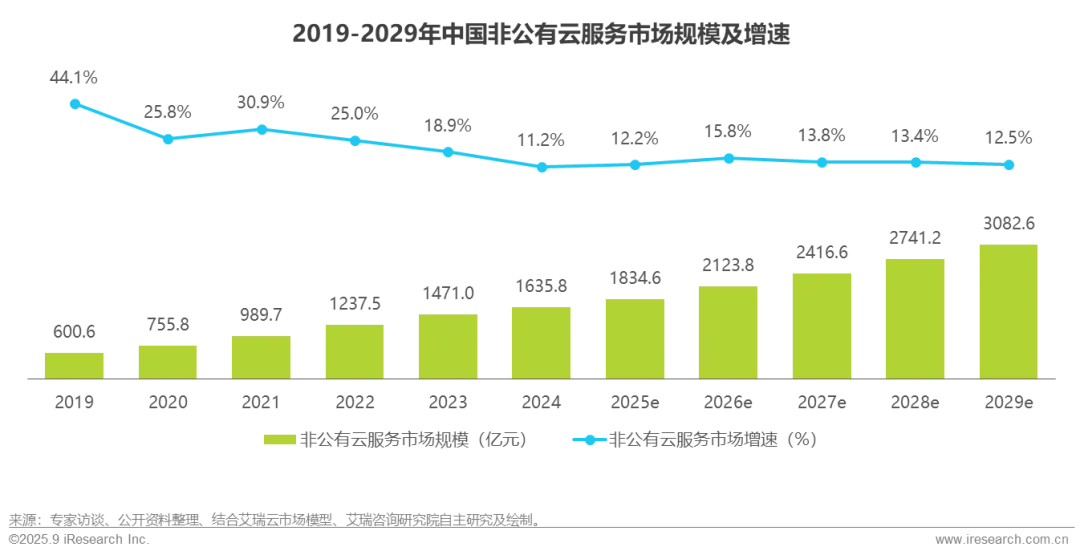 2025年中国基础云服务行业数据报告