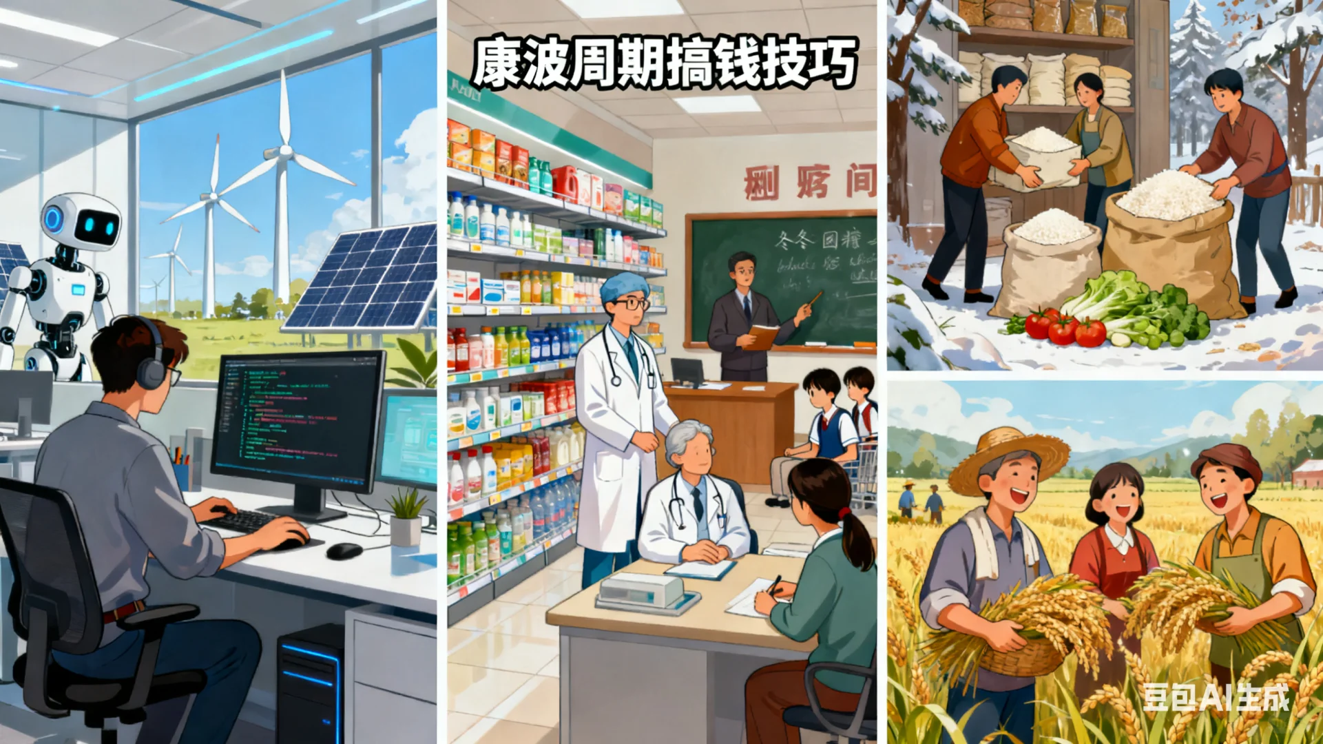 ?搞懂康波周期!普通人也能踩准经济节奏