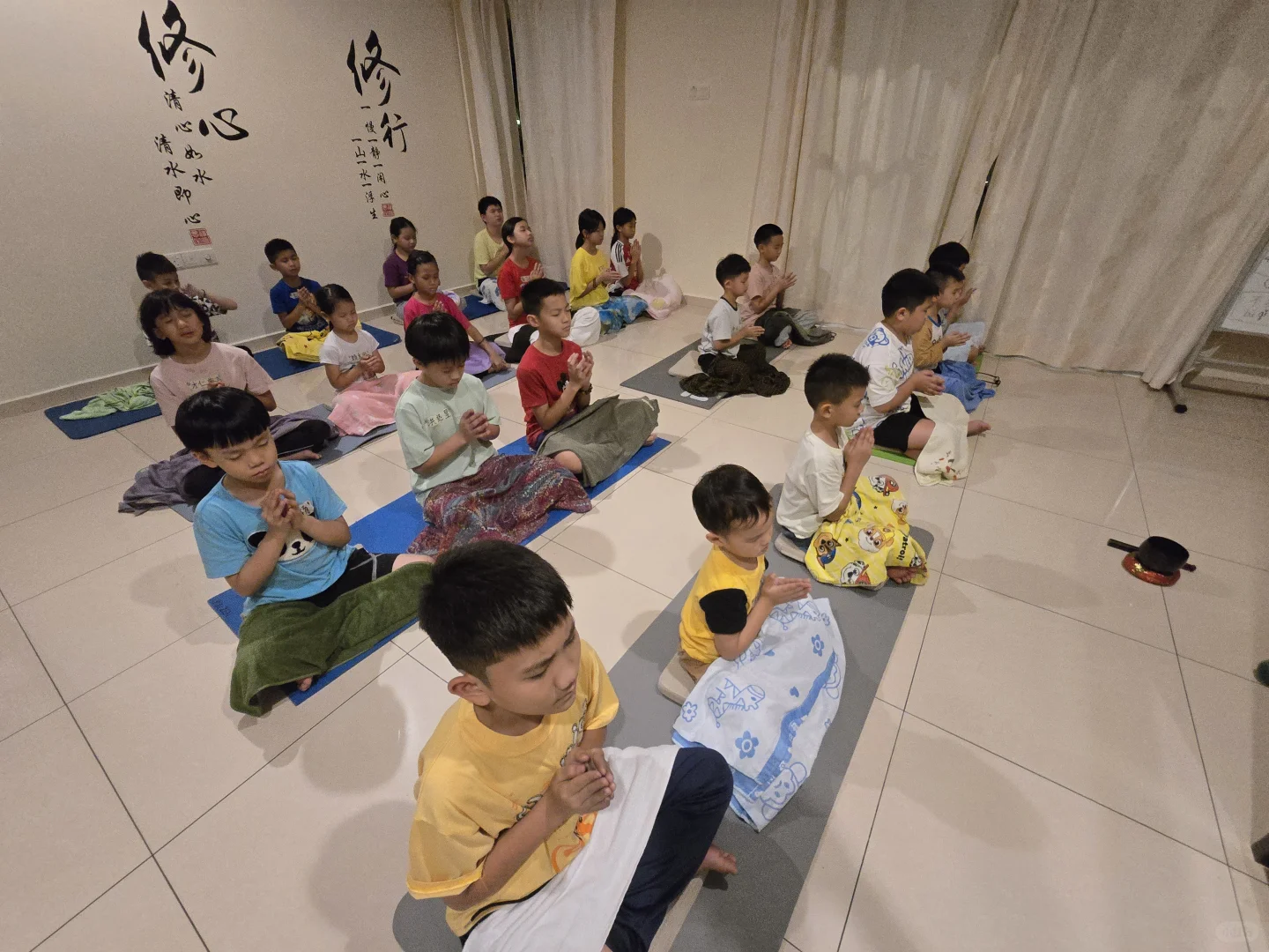儿童训练营… 把心点亮…