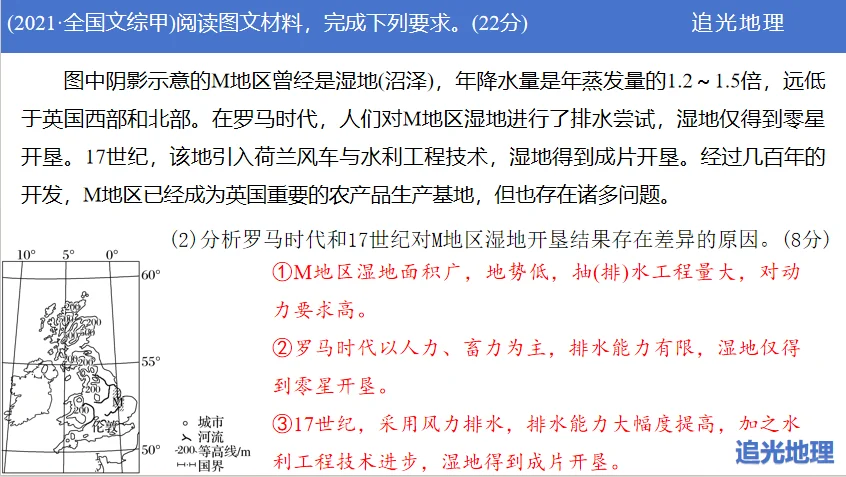 高考地理｜农业可持续发展的分析思路