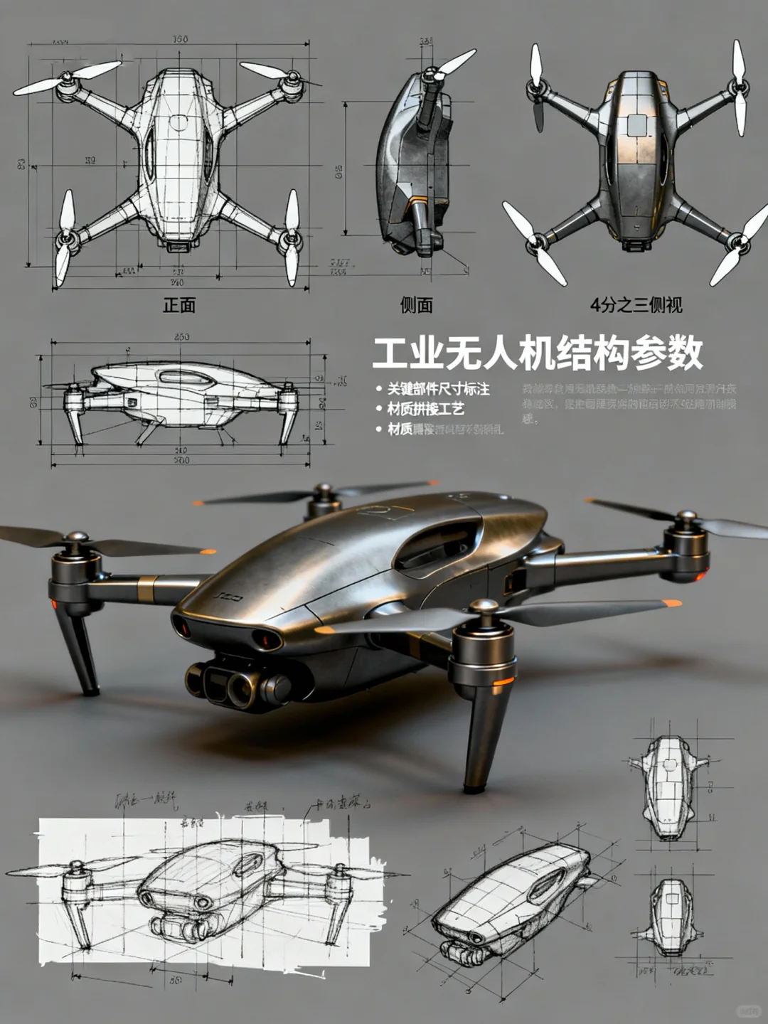 AI 赋能可持续!工业无人机也能 绿色设计