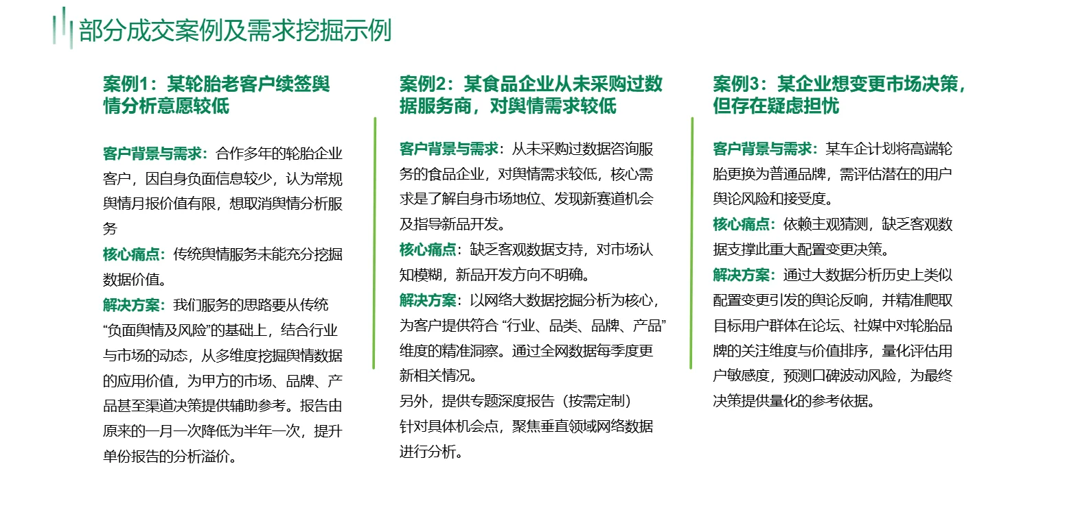 企业商情研究分析