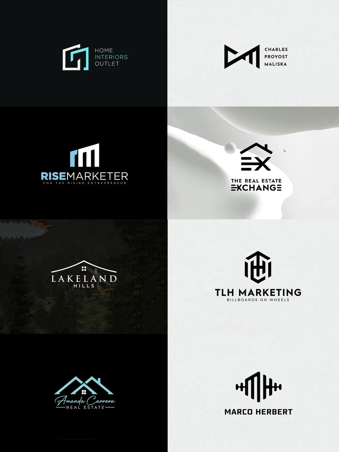 房屋元素logo设计?房地产建筑LOGO设计标志
