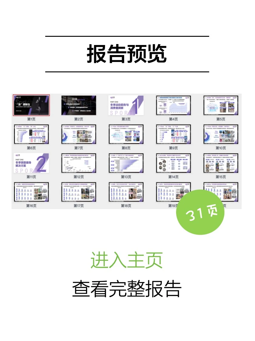 冬季运动两极分化趋势与品牌破局报告