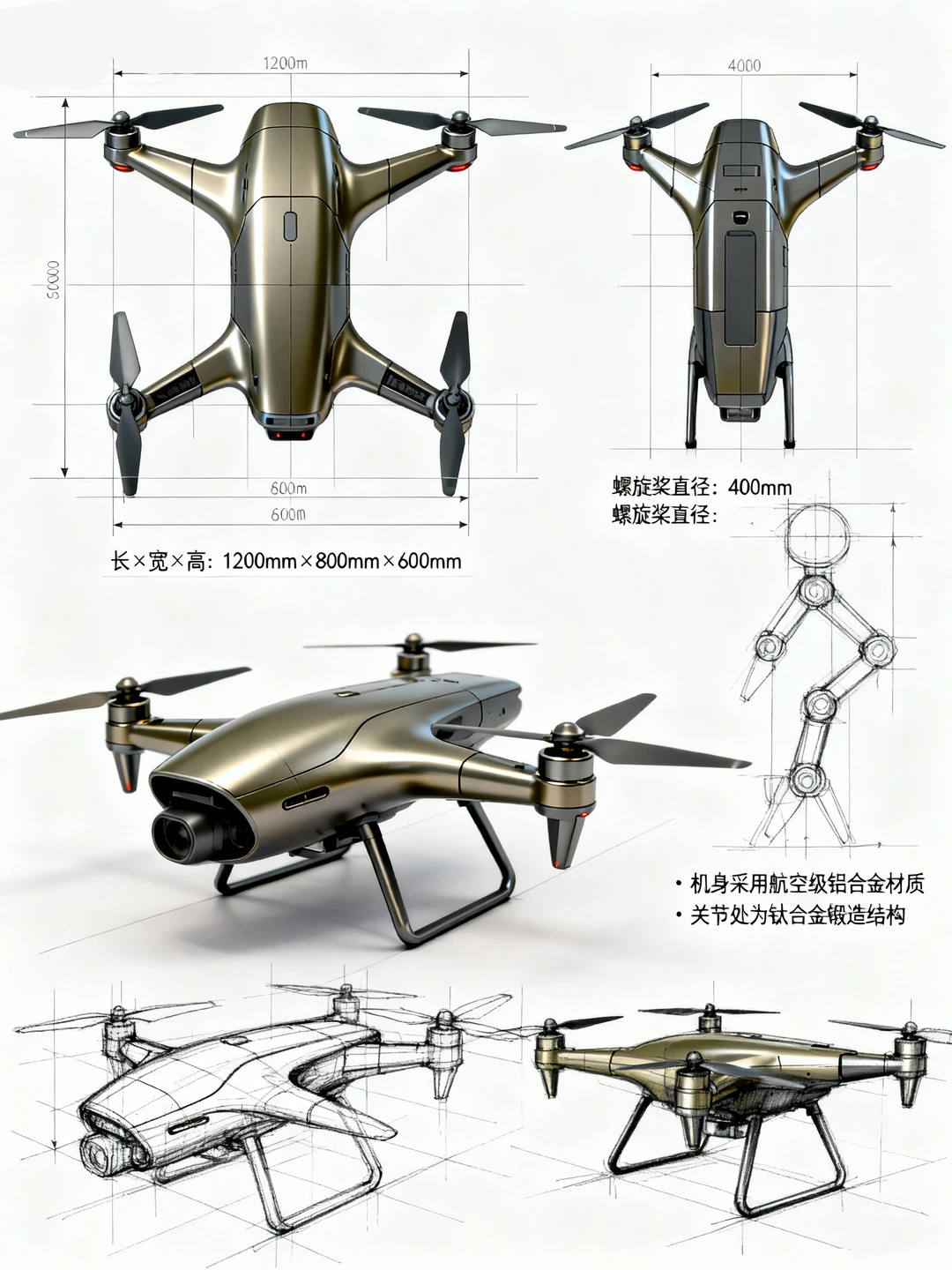AI 赋能可持续!工业无人机也能 绿色设计