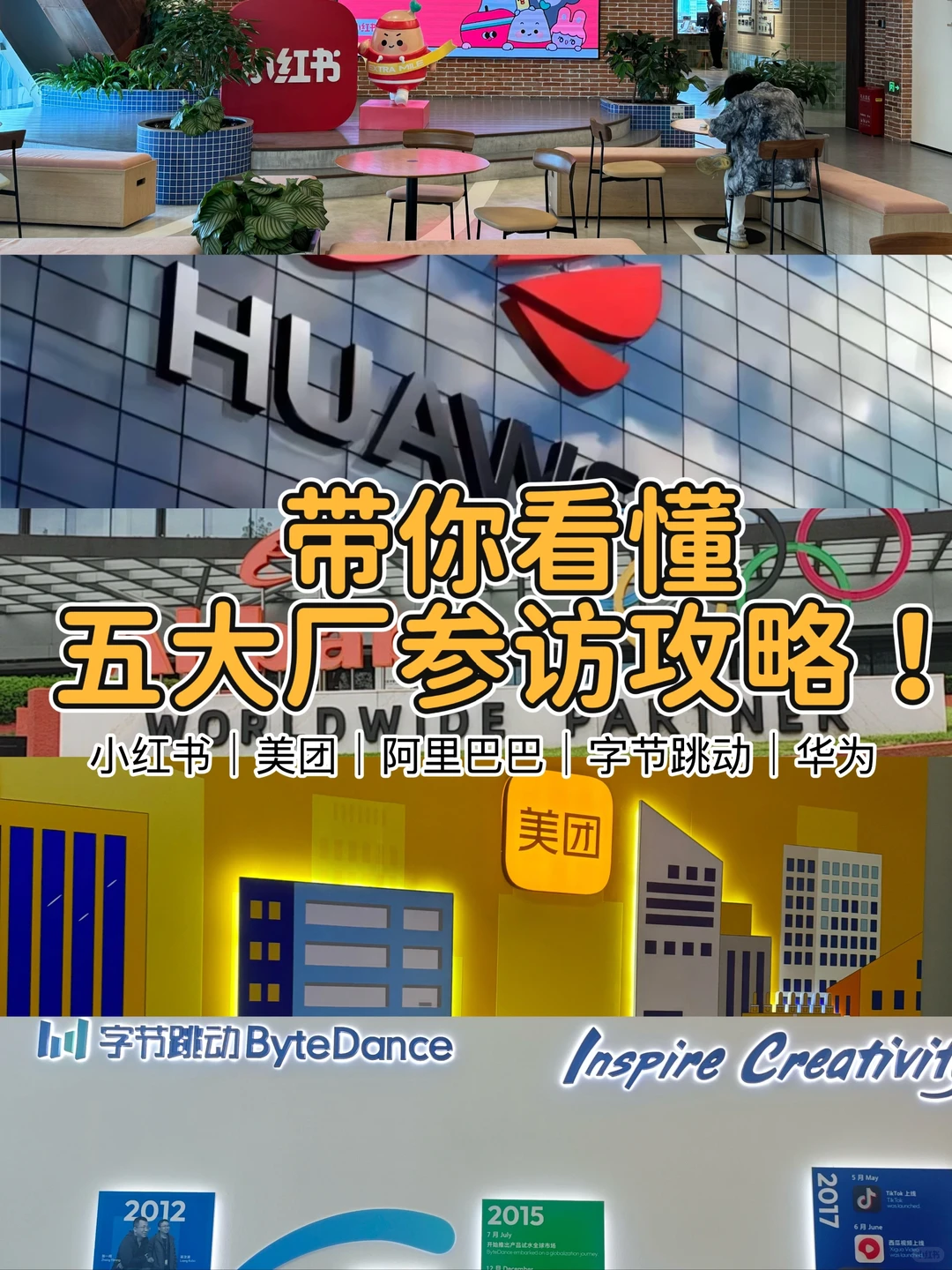 带你看懂五大厂参访攻略!