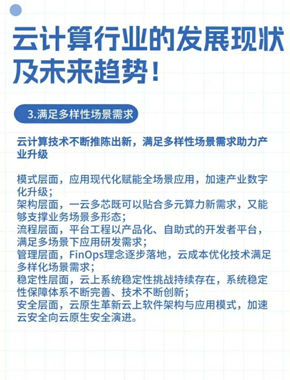 ?云计算行业发展现状以及未来趋势