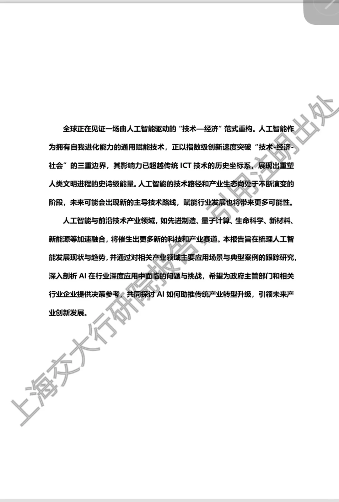 2025年人工智能行业发展蓝皮书?