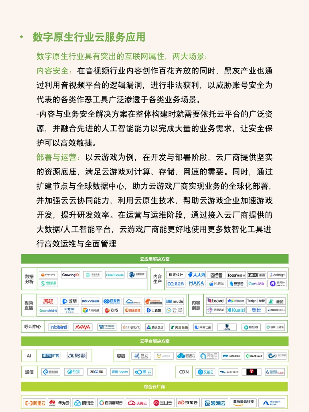 每天研究一篇行业报告：行业云