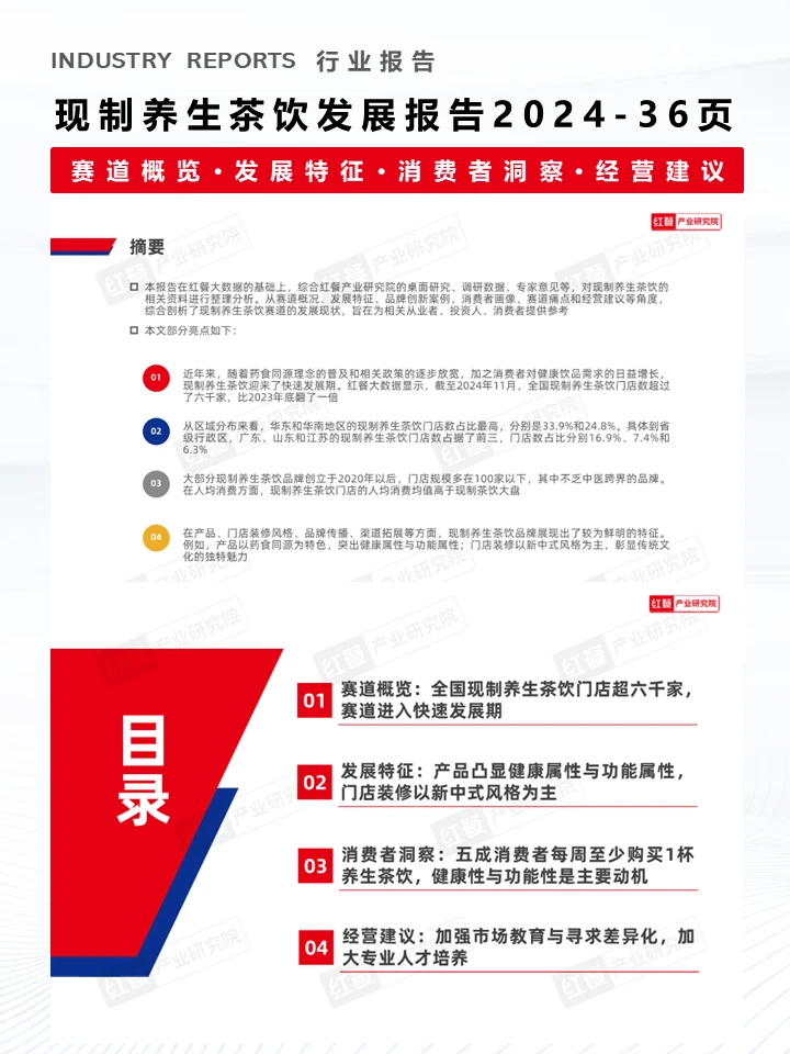 一文了解2024现制茶饮行业发展现状?