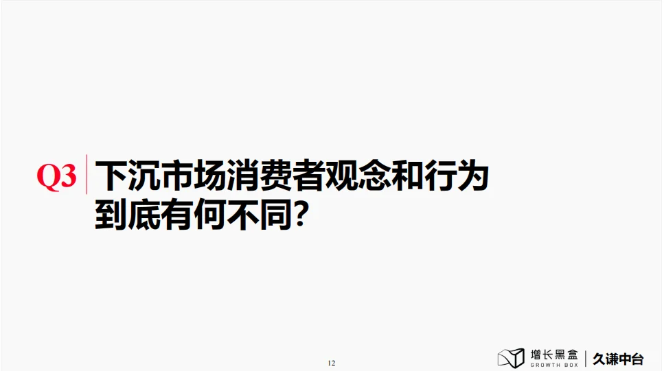 研究报告|下沉市场的消费潜力让你意想不到