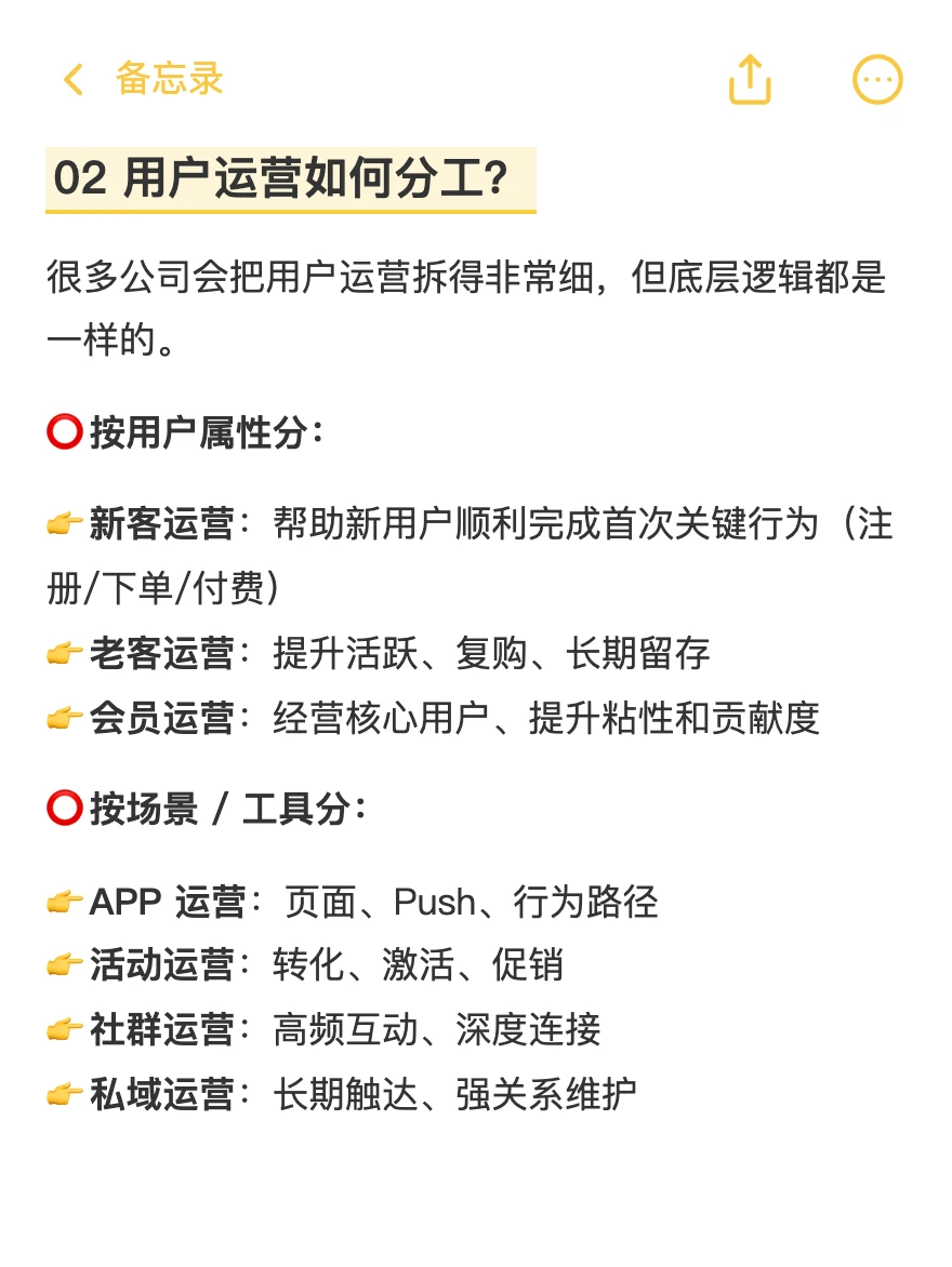 一文说清：用户运营的体系和底层逻辑