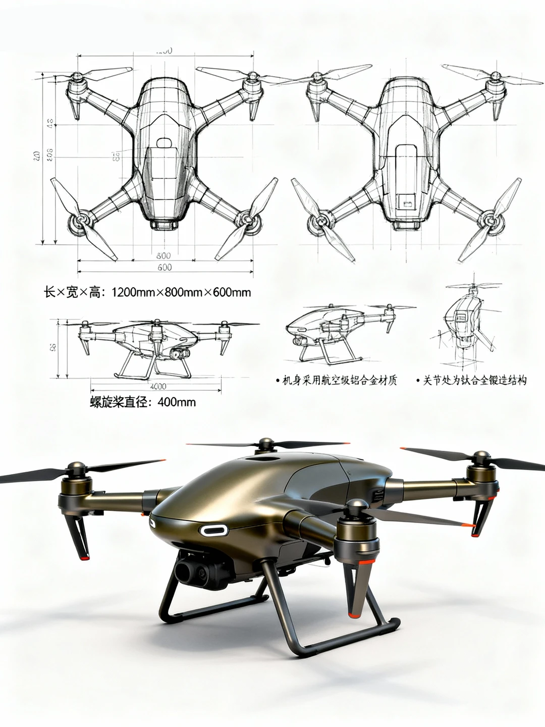 AI 赋能可持续!工业无人机也能 绿色设计