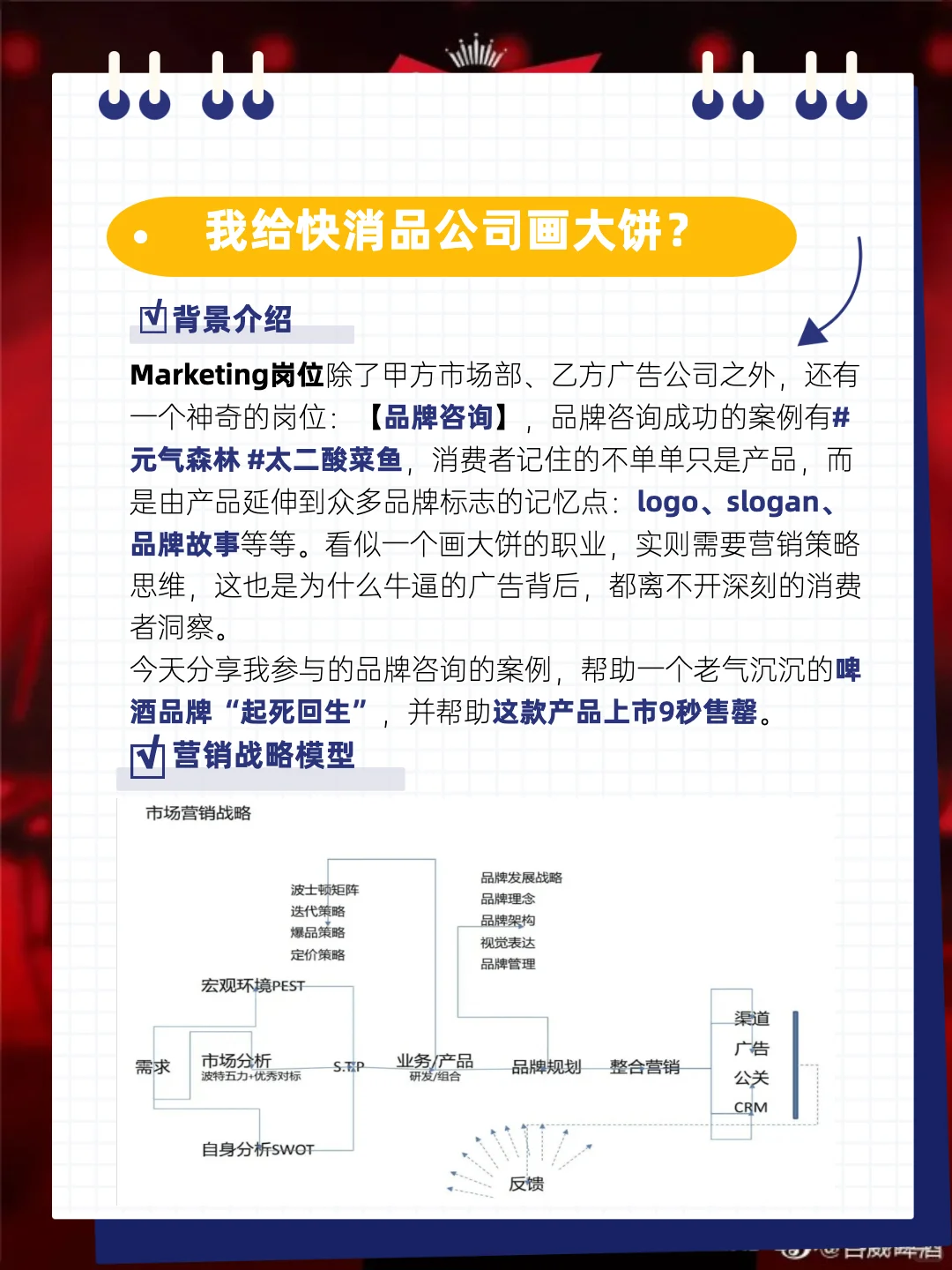 营销案例3 我给快消公司画大饼？品牌咨询！