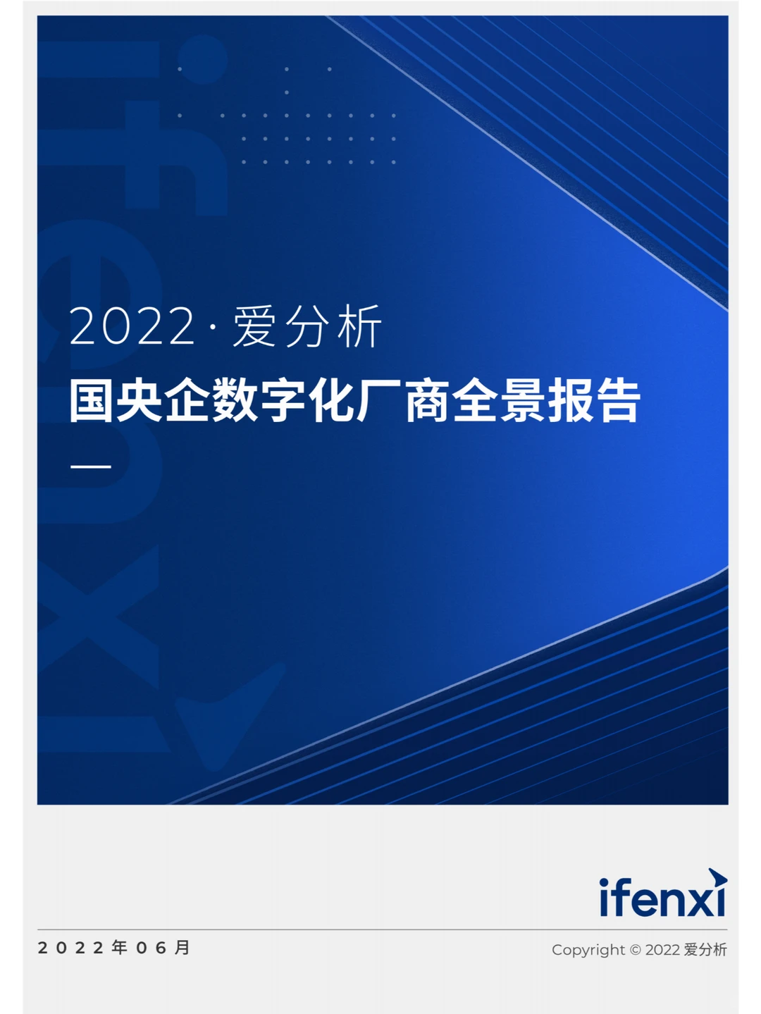 国企央企数字化厂商全景报告