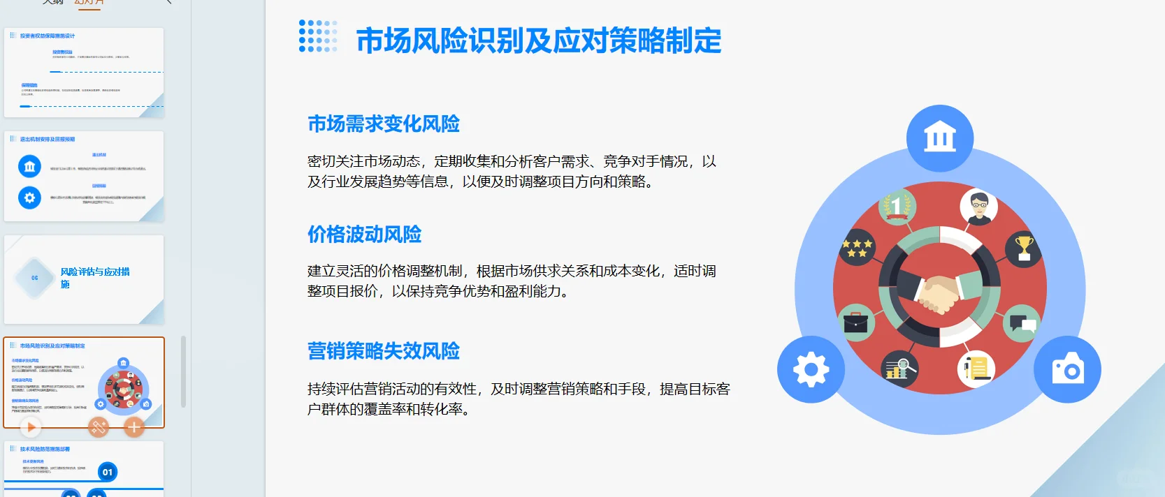 《管理咨询服务》融资计划书Word➕PPT