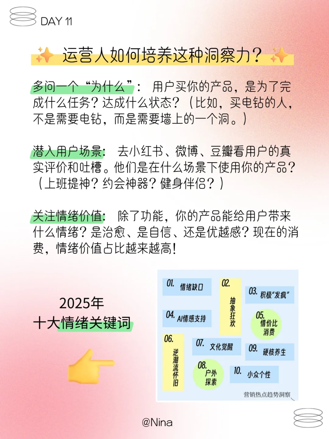 每日一个运营小知识——商业洞察