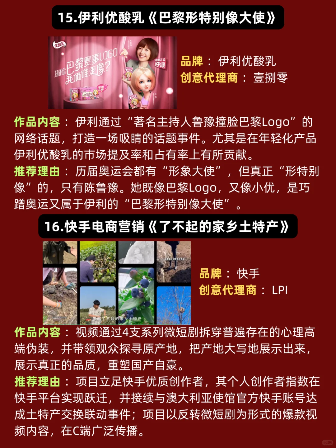 2024年十大营销案例入围作品