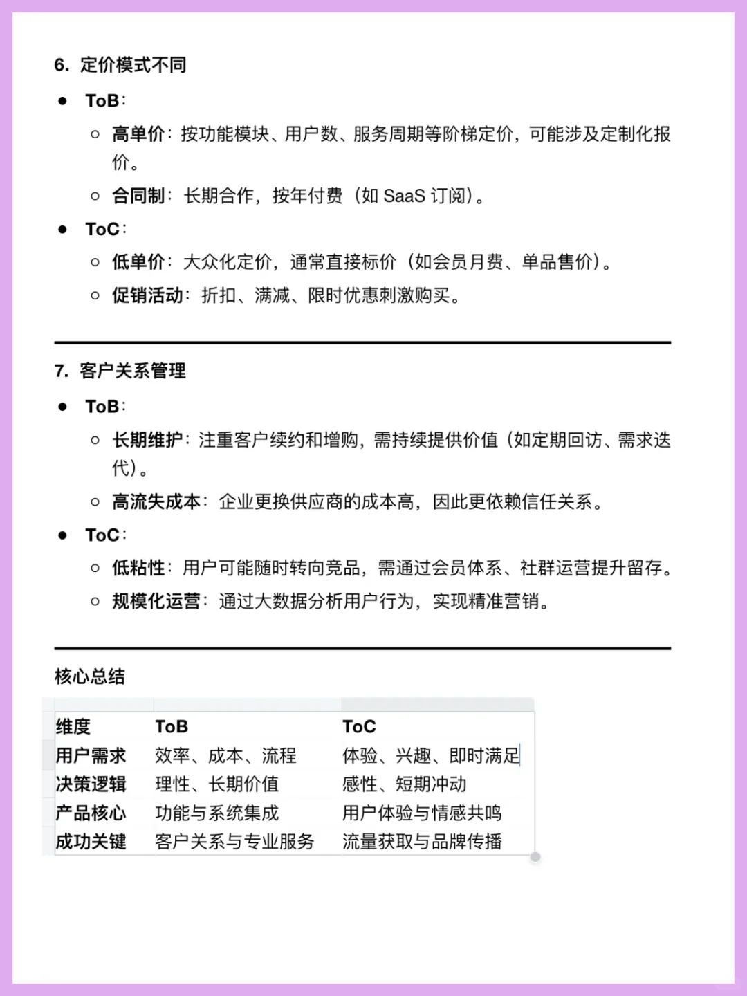 ToB运营与ToC运营的区别