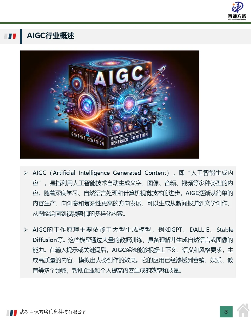 2024年中国AIGC行业市场规模及行业分析