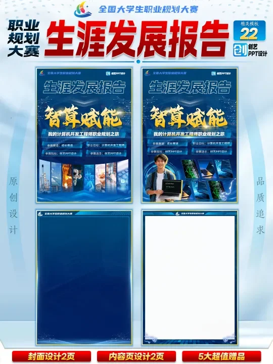 科技感满满的生涯发展报告 直接用?