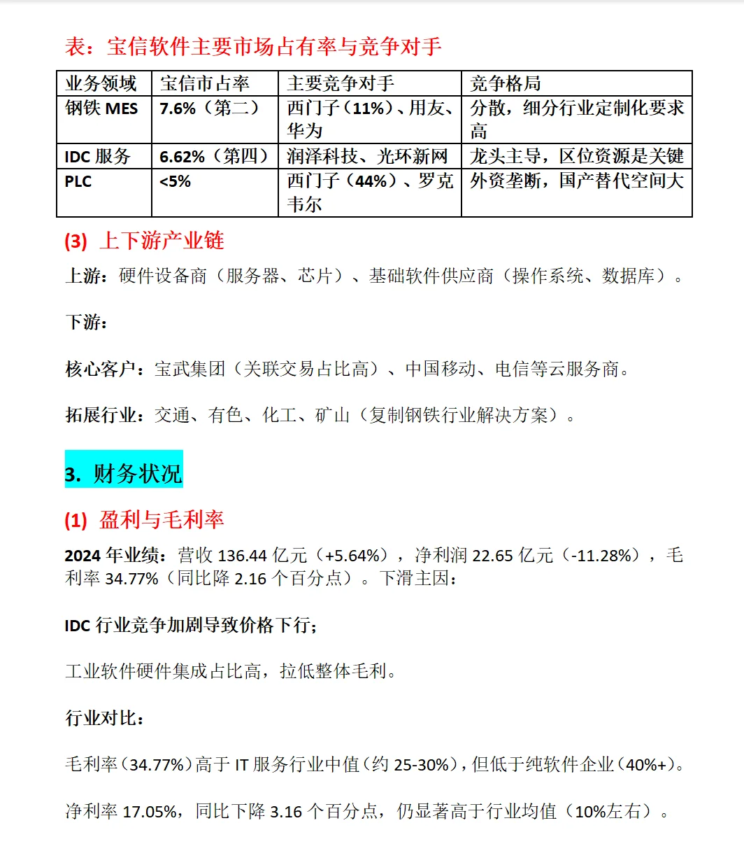 宝信软件深度分析报告