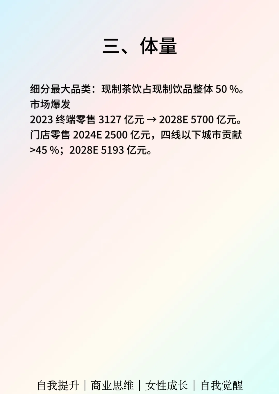 一天吃透一个行业：现制茶饮