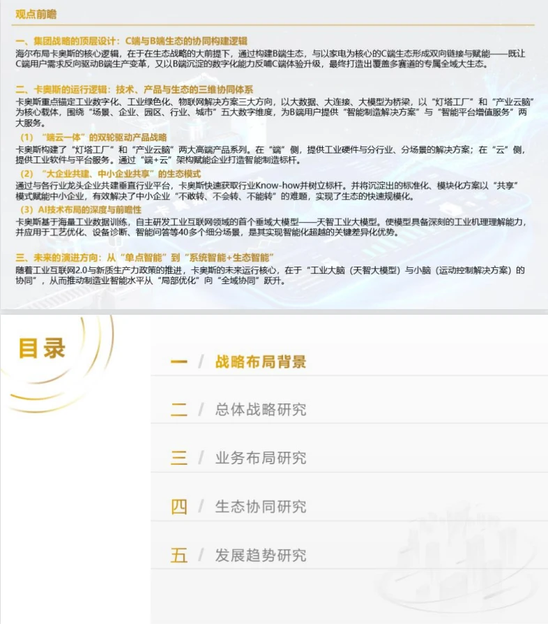 ?2025年海尔集团卡奥斯业务发展研究报告