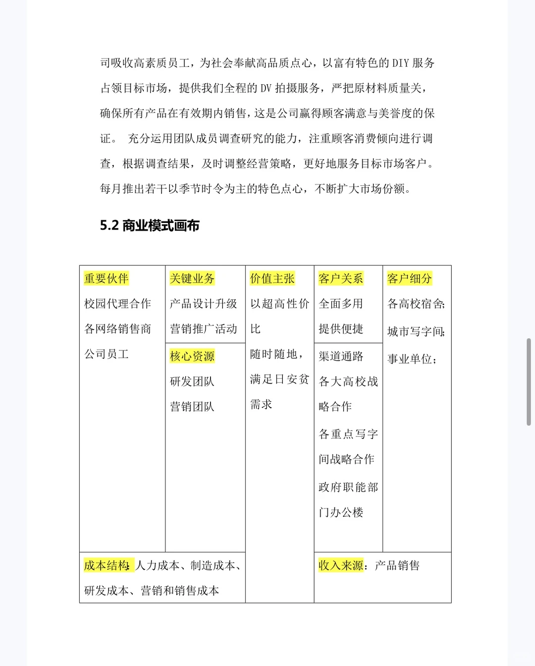 大学生创业比赛