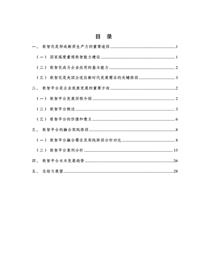 《数智平台技术研究报告》