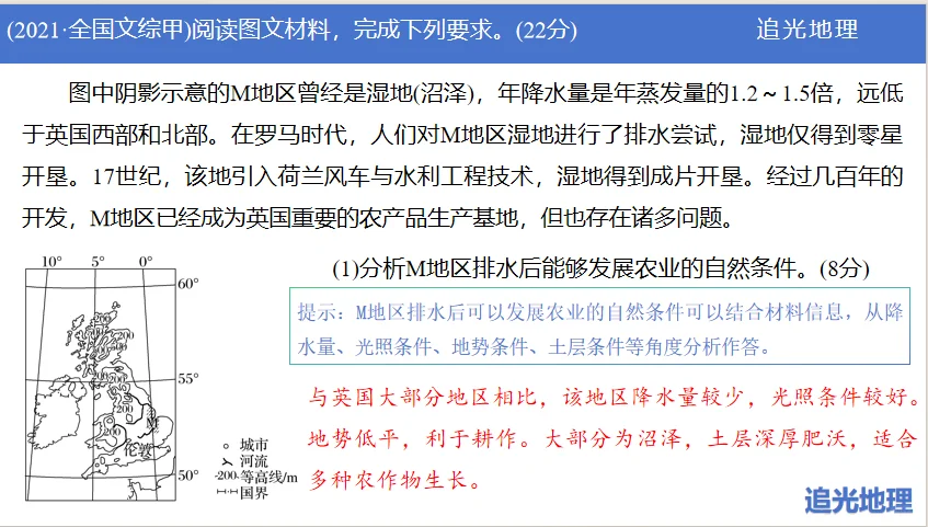高考地理｜农业可持续发展的分析思路
