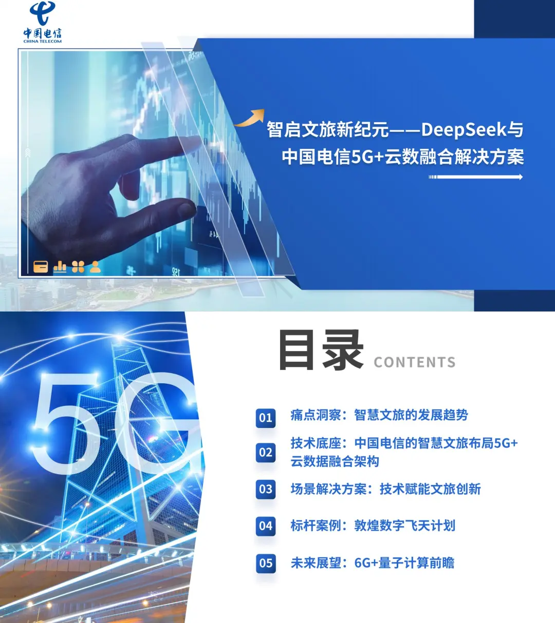 DeepSeek与电信+云数据的智慧文旅结和