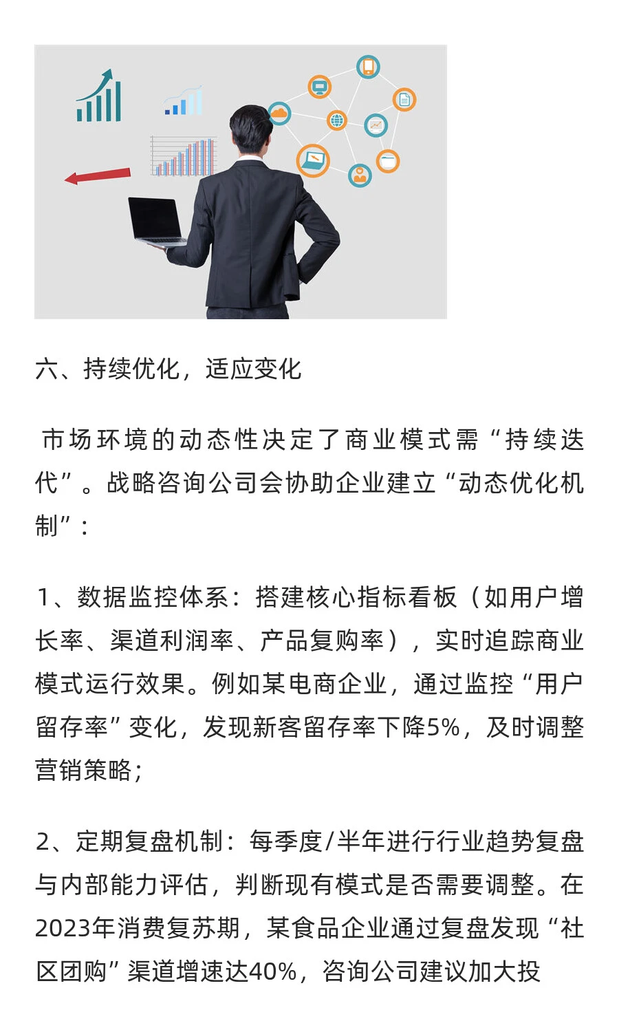 战略咨询公司，助力企业设计并落地商业模式