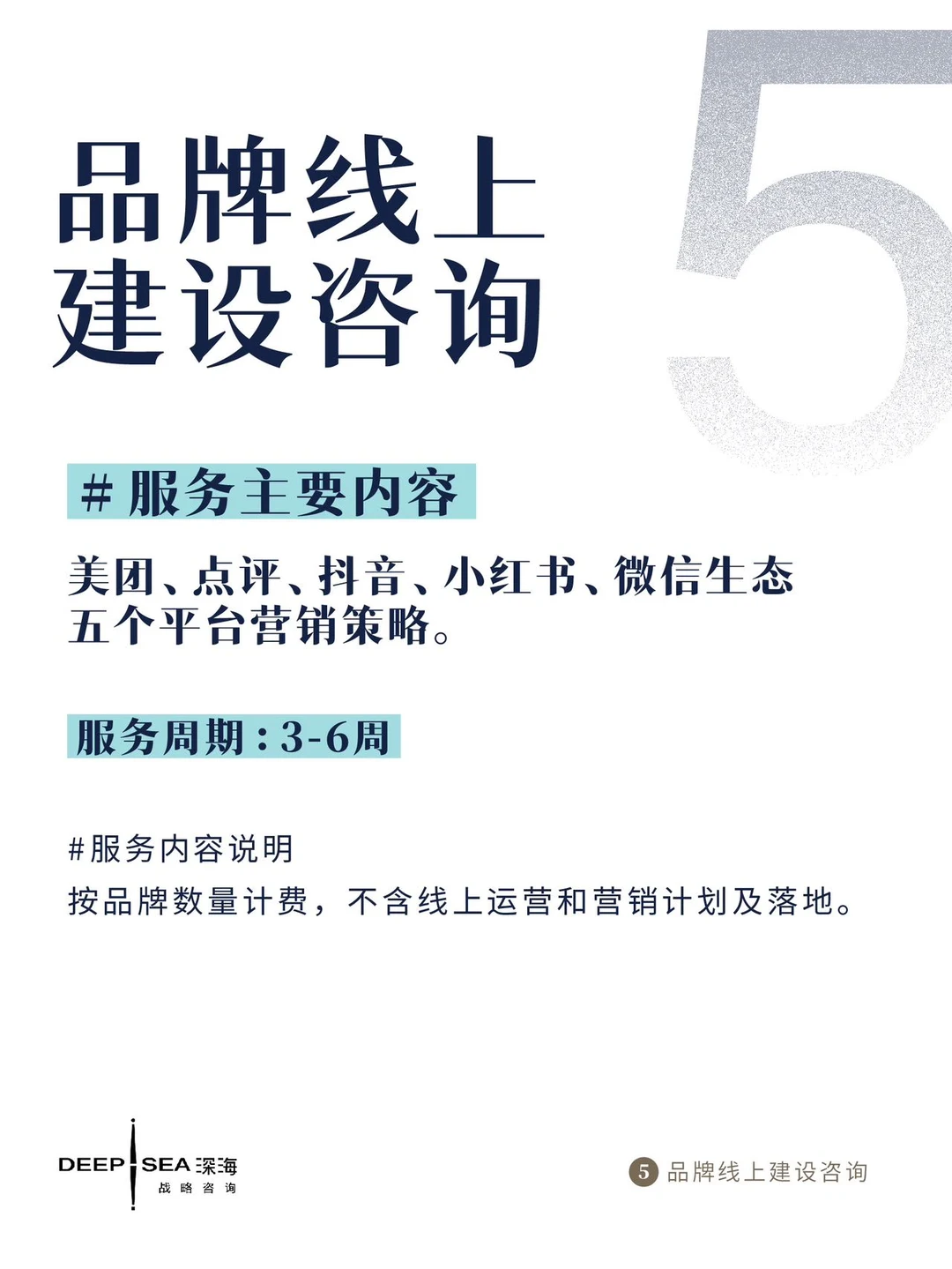 2025深海战略定位咨询服务项目内容一览